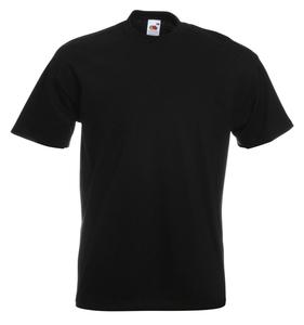 Fruit of the Loom SC210 - T-shirt Qualité Supérieure Noir