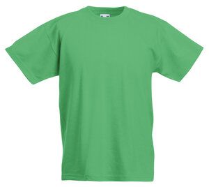 Fruit of the Loom SC231 - Tee shirt Enfant Value Weight Vert Kelly