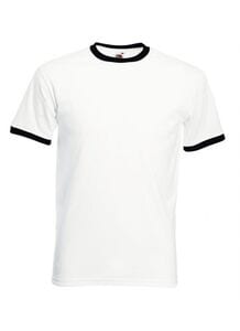 Fruit of the Loom SC245 - T-Shirt Homme Ringer 100% Coton