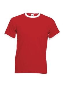 Fruit of the Loom SC245 - T-Shirt Homme Ringer 100% Coton