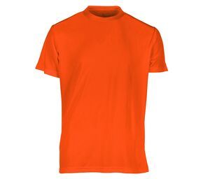 Sans Étiquette SE100 - Tee-Shirt de Sport Homme Fluo Orange