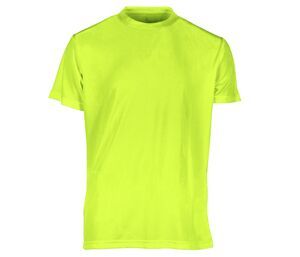 Sans Étiquette SE100 - Tee-Shirt de Sport Homme Fluo Yellow