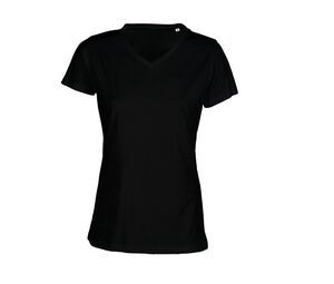 Sans Étiquette SE634 - T-Shirt Femme Col V