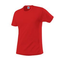 Starworld SW380 - Tee Shirt Homme 100% coton Hefty Bright Red