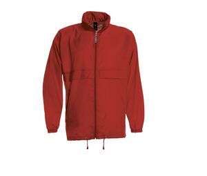 B&C BC300 - Veste Pliable Zippé Homme Rouge