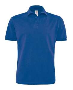 B&C BC440 - Polo Manches Courtes Homme 100% coton Bleu Royal