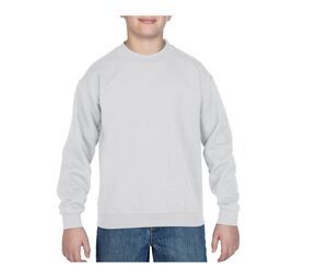 Gildan GN911 - Sweatshirt Col Rond Enfant Blanc