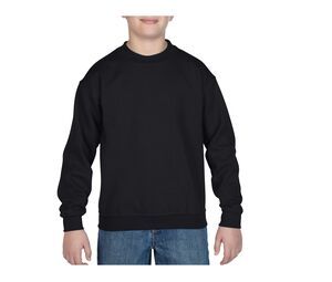 Gildan GN911 - Sweatshirt Col Rond Enfant Noir