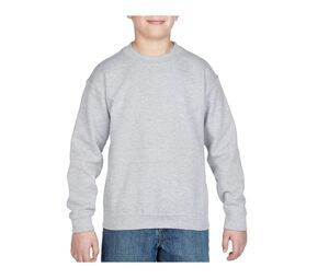 Gildan GN911 - Sweatshirt Col Rond Enfant Gris Athlétique