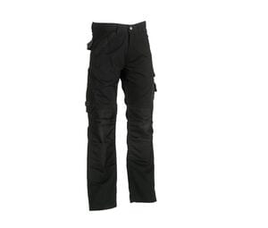 Herock HK007 - Pantalon Multi-Poches Homme Noir