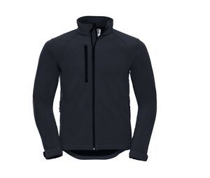 Russell JZ140 - Veste Soft-Shell Homme Léger&Respirant French Navy