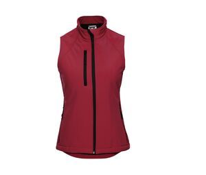 Russell JZ41F - Gilet Femme Soft-Shell Classic Red