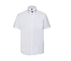 Russell Collection JZ957 - Chemise sans Repassage Homme 100% Coton Blanc