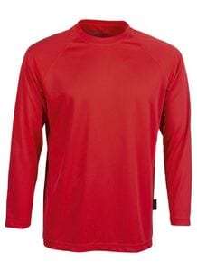 Pen Duick PK145 - T-Shirt Manches longues Sport Homme Bright Red