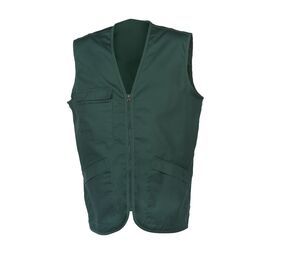 Pen Duick PK302 - Gilet Multi-Poches. Homme Vert Forêt