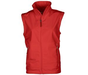 Pen Duick PK766 - Gilet Softeshell Femme Rouge