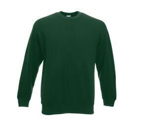 Fruit of the Loom SC250 - Sweatshirt Manches Droites Bottle Green