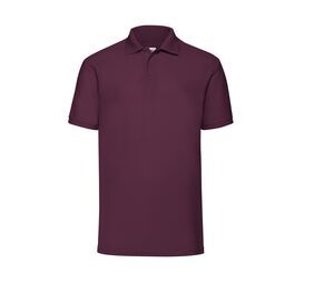 Fruit of the Loom SC280 - Polo Piqué Homme Bourgogne