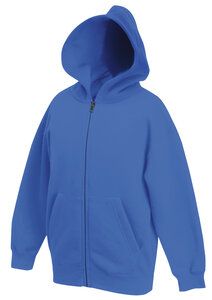 Fruit of the Loom SC379 - Sweat à Capuche Zippé Enfant Bleu Royal