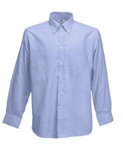 Fruit of the Loom SC400 - Chemise Oxford Homme Oxford Blue