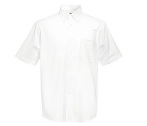 Fruit of the Loom SC405 - Chemise Homme Oxford Classique Blanc