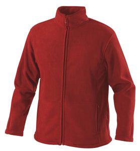 Starworld SW70N - Laine Polaire Homme Poches Zippées Bright Red