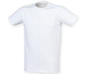 Skinnifit SF121 - Tee-Shirt Homme Stretch Coton Blanc