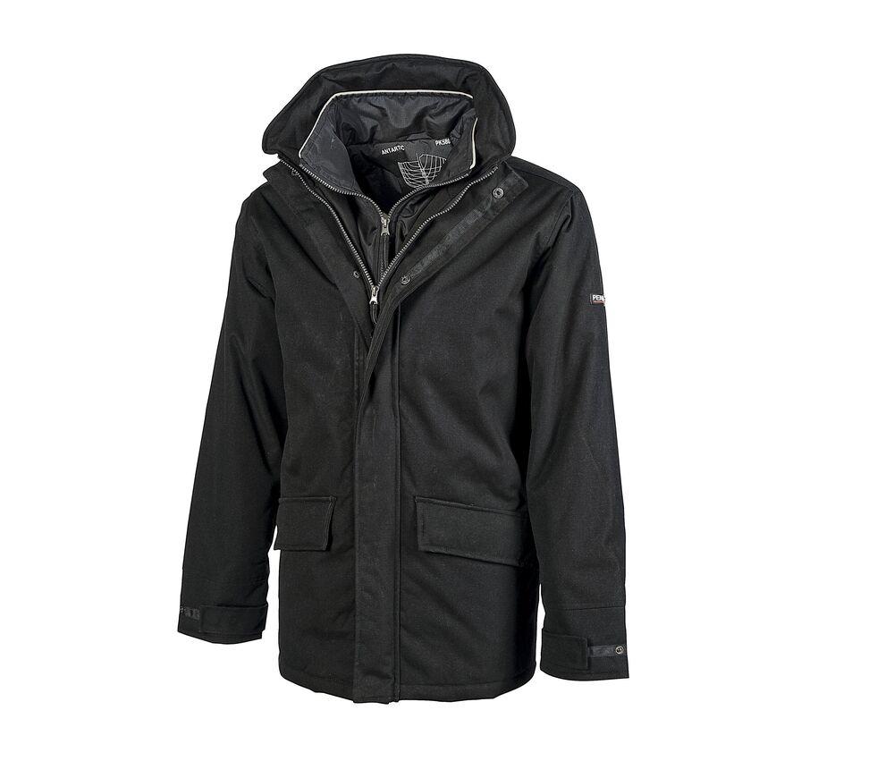 Pen Duick PK580 - Parka Homme Doublée avec Veste Intérieure