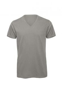 B&C BC044 - Tee shirt Coton Bio Homme Light Grey