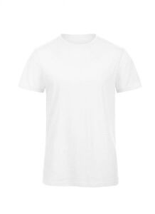 B&C BC046 - Tee-Shirt Homme Coton Biologique Chic White