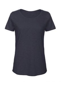 B&C BC047 - Tee Shirt Femme Coton Biologique Chic Navy
