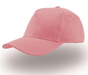 Atlantis AT002 - Casquette Enfant 5 Panneaux Rose