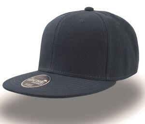 Atlantis AT013 - Casquette Snap Visière Plate Navy