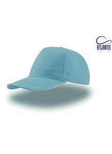 Atlantis AT004 - Casquette 5 Panneaux Light Blue/White