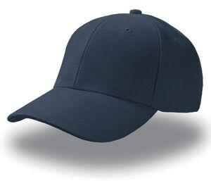 Atlantis AT076 - Casquette 6 Panneaux Unisexe Navy