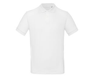 B&C BC400 - Polo 100% Bio Homme Blanc