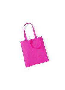 Westford mill WM101 - Tote Bag en coton Raspberry Pink