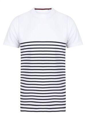 FRONT ROW FR135 - Tee-shirt marinière