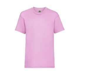 Fruit of the Loom SC231 - Tee shirt Enfant Value Weight Light Pink