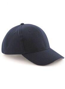 BEECHFIELD BF065 - Casquette Pro-Style 6 panneaux French Navy/Stone