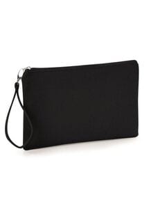 WESTFORD MILL WM520 - Petite pochette en coton canvas Black/Black