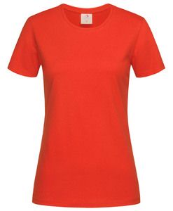 Stedman STE2600 - Tee-shirt col rond pour femmes CLASSIC Brilliant Orange