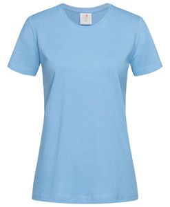 Stedman STE2600 - Tee-shirt col rond pour femmes CLASSIC Bleu ciel