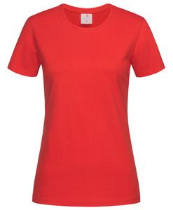 Stedman STE2600 - Tee-shirt col rond pour femmes CLASSIC Rouge Scarlet