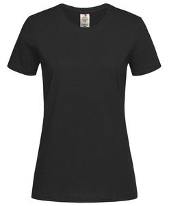 Stedman STE2620 - Tee-shirt col rond pour femmes CLASSIC ORGANIC Black Opal