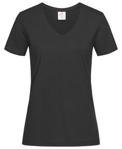Stedman STE2700 - Tee-shirt col V pour femmes CLASSIC Black Opal