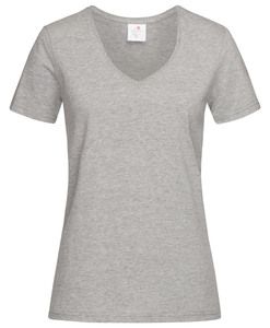 Stedman STE2700 - Tee-shirt col V pour femmes CLASSIC Gris