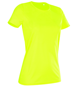Stedman STE8100 - Tee-shirt col rond pour femmes SS ACTIVE SPORTS-T Cyber Yellow