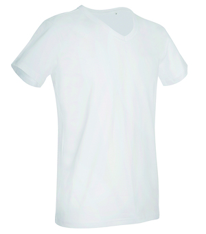  Tee-shirt col V pour hommes Stedman 