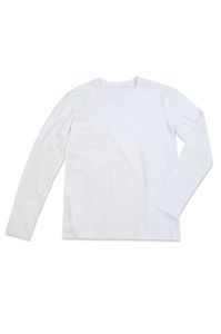Stedman STE9040 - Tee-shirt manches longues pour hommes Morgan LS Blanc
